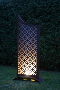 Laterne Leona 1500 - Exklusive Gartendeko Edelrost