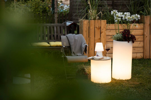 Light Drum / Exklusive Gartendeko / Gartenleuchte LED