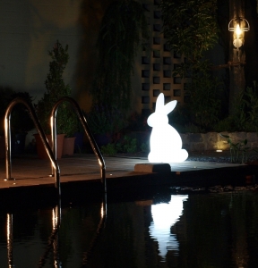 Light Rabbit / Exklusive Dekoration - Leuchtender Hase / Osterdeko