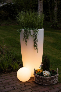 Pflanzgef LED - Light Curvy Pot 