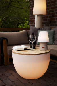 Pflanzgef LED - Light Curvy Pot 